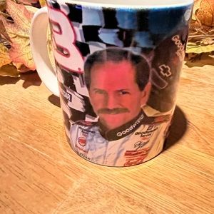Dale Earnhardt collector coffee cup.